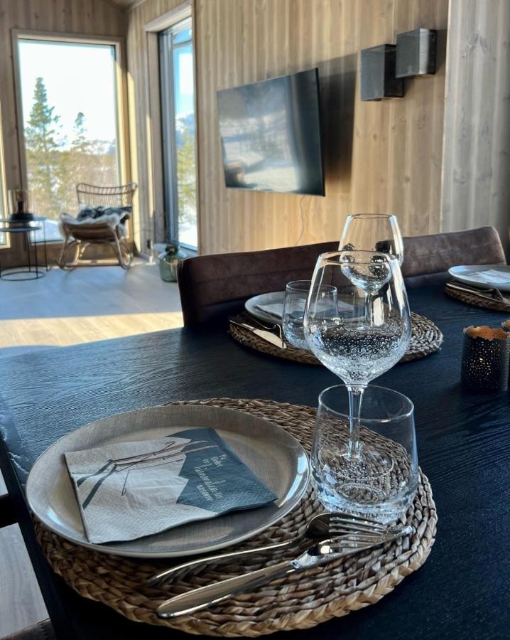 Brand New Cabin On The Sunny Side Of Gaustatoppen With A Great View Tuddal Luaran gambar
