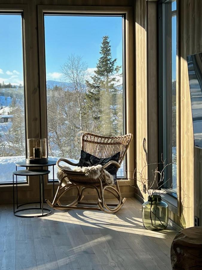 Brand New Cabin On The Sunny Side Of Gaustatoppen With A Great View Tuddal Luaran gambar