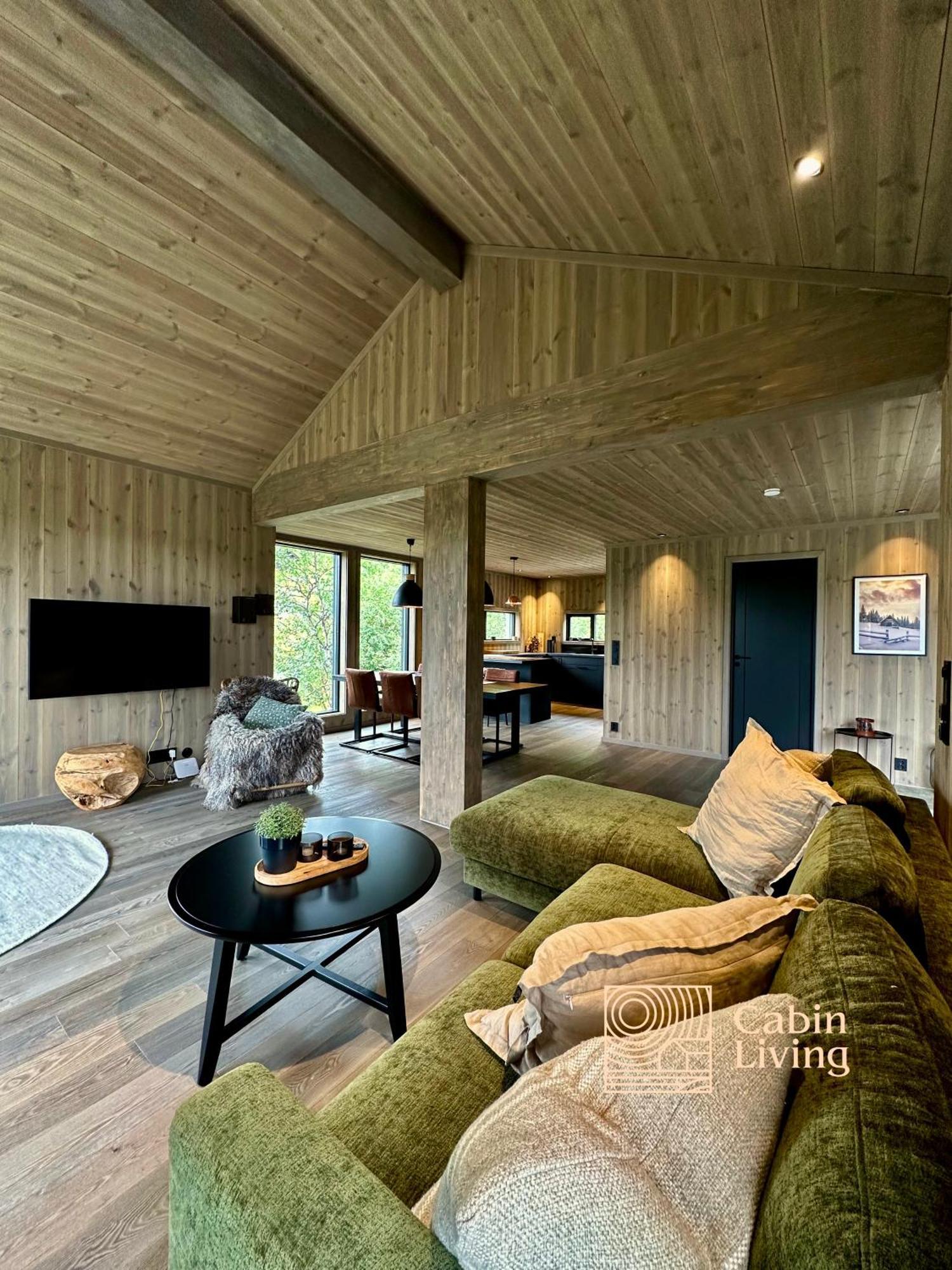 Brand New Cabin On The Sunny Side Of Gaustatoppen With A Great View Tuddal Luaran gambar